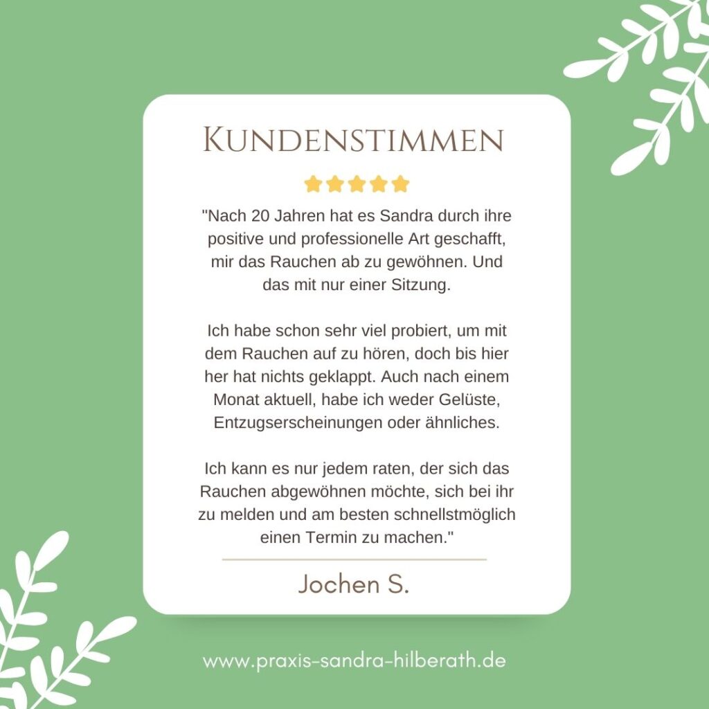 Kundenstimmen_Coaching Psychotherapie Köln_Sandra Hilberath