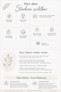 Mach deine Stärken sichtbar_Praxis für Psychotherapie_Sandra Hilberath